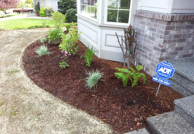 Mulch Installation in Cranston example 3