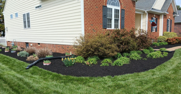Mulch Installation in Cranston example 4